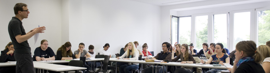 Seminar an der FU Berlin mit Herrn Dr. Schmieder, ZfL. Photo © Stefan Lucks