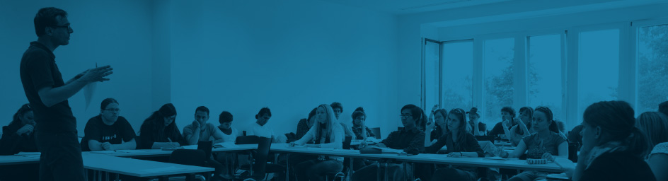 Seminar an der FU Berlin mit Herrn Dr. Schmieder, ZfL. Photo © Stefan Lucks